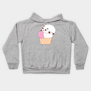 Kawaii Cute Silly Fat Panda Kids Hoodie